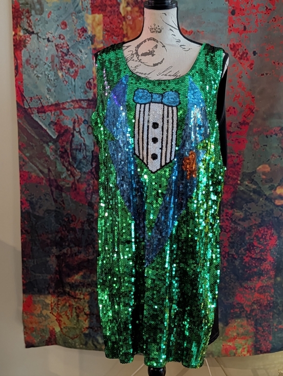 Dresses & Skirts - St Patrick's Day Sequin Front Dress (XL)